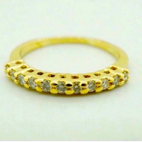 14K YG DIAMOND RING - Picture 2 of 14